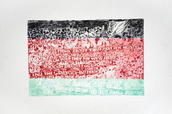 Borga Kantürk, Flag for Palestine (Celtic FC Fans Protest)