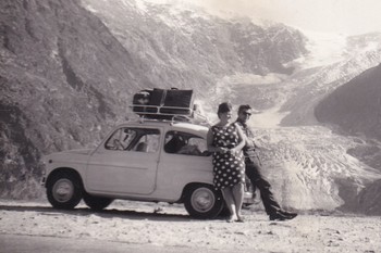 S fičkom na Gotthard Passu <em>Foto: Zasebna last</em>