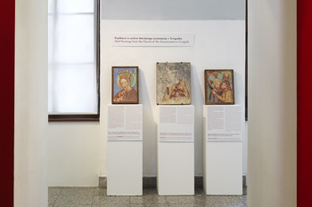Wall Paintings from the Church of the Annunciation in Crngrob <em>Photo: Jaka Babnik</em>