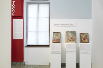 Wall Paintings from the Church of the Annunciation in Crngrob <em>Photo: Jaka Babnik</em>